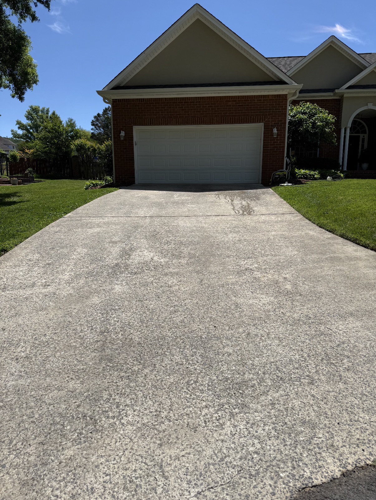 Before — Dirty Driveway